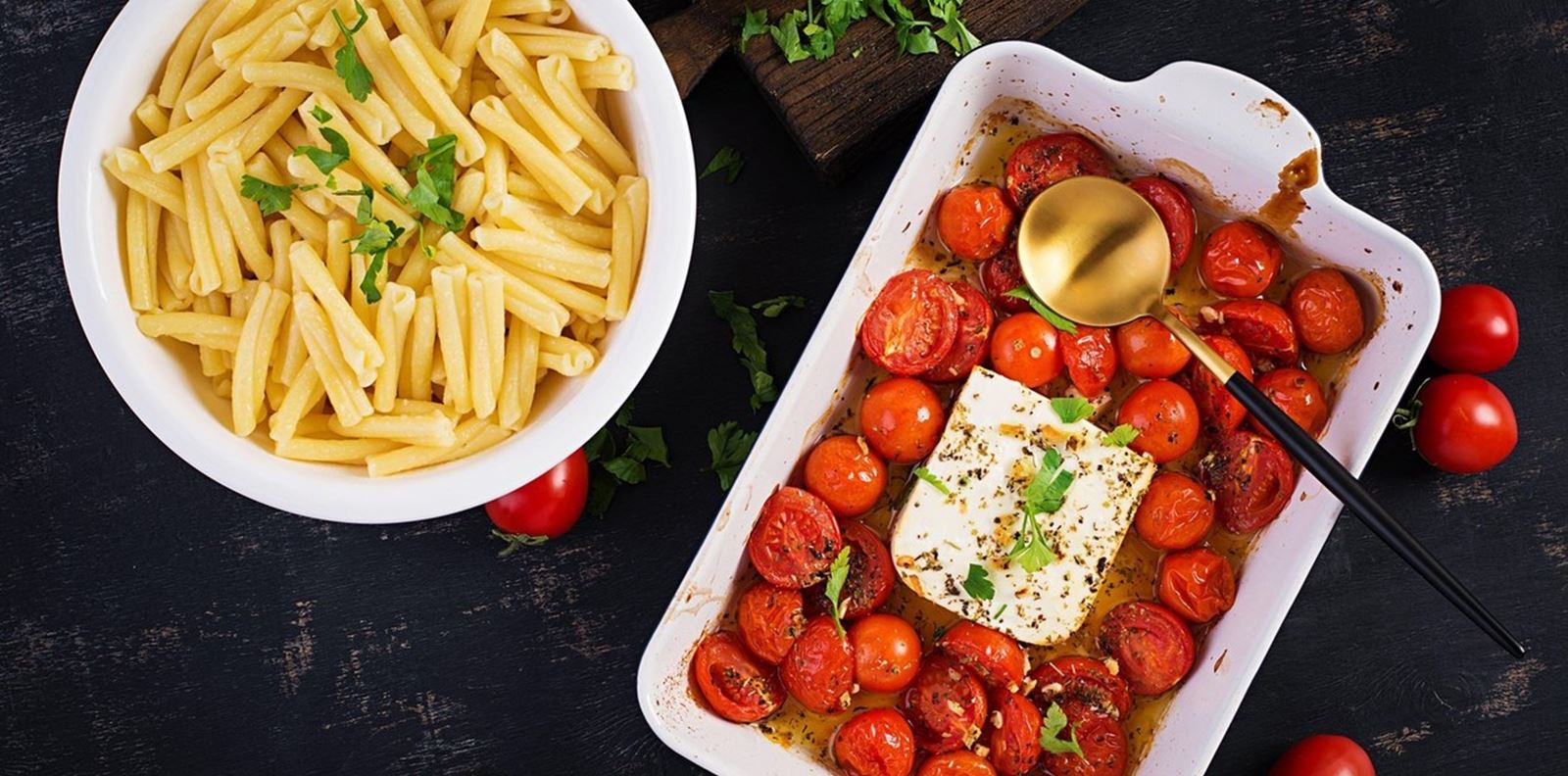 Всички готвят... печена фета паста