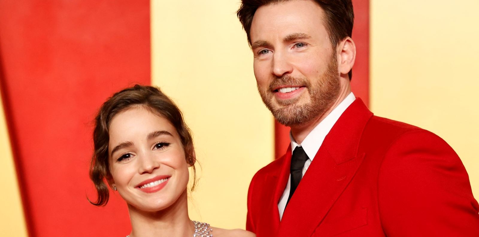 Крис Еванс стана баща за първи път