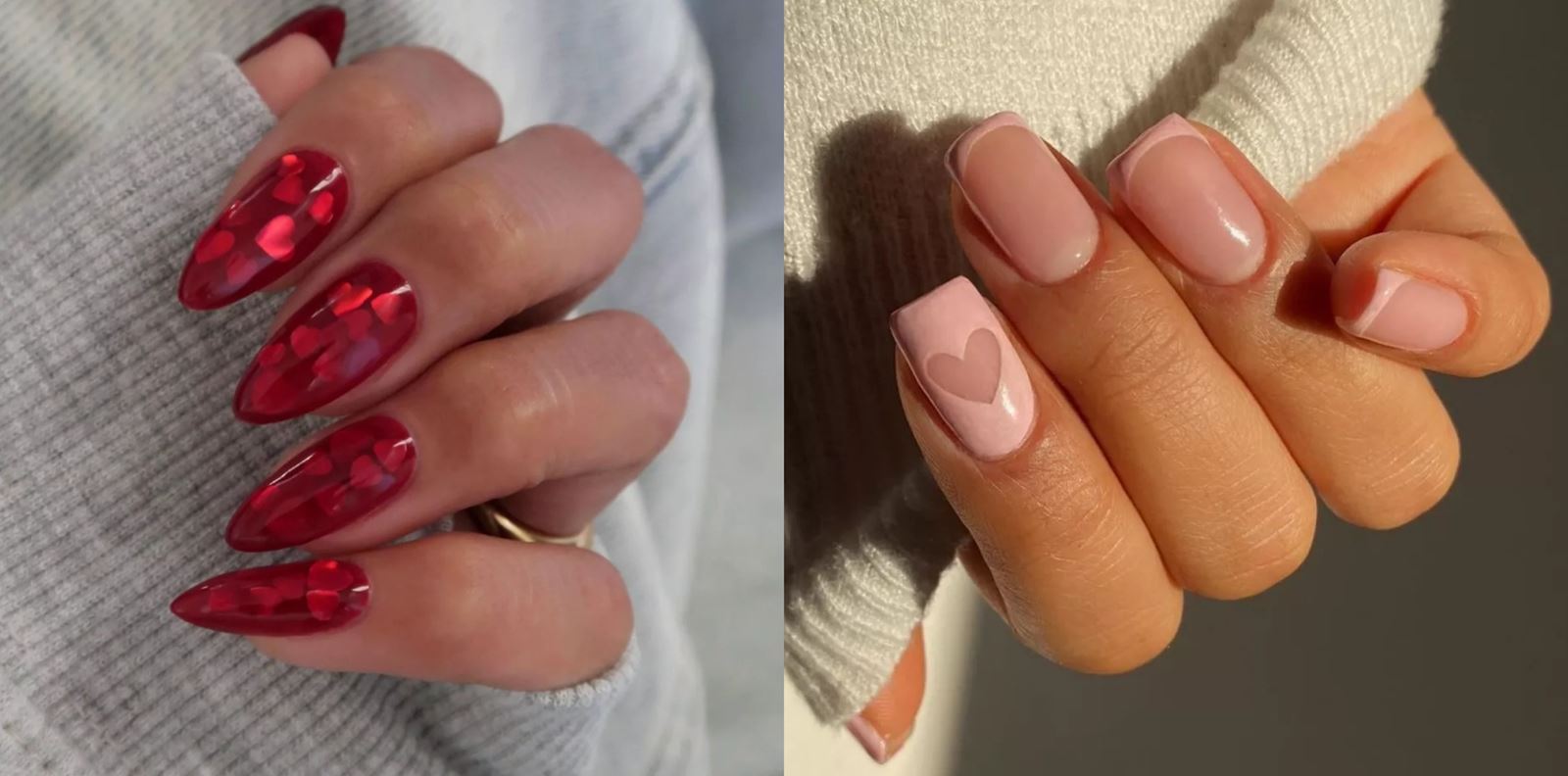 26 маникюра за Свети Валентин, които превръщат ноктите в сладко изкушение