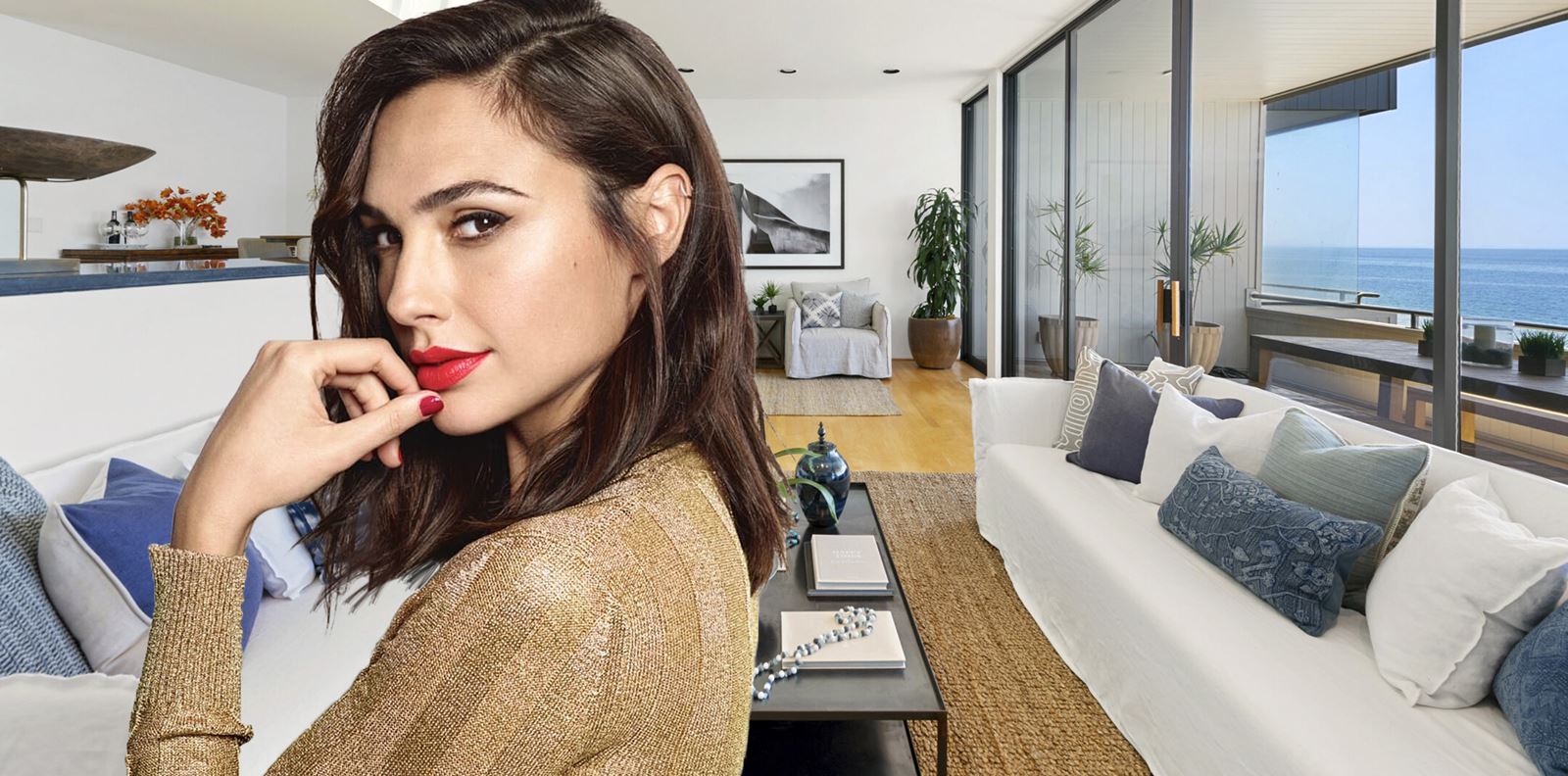 На гости на Гал Гадот в Малибу (ГАЛЕРИЯ)