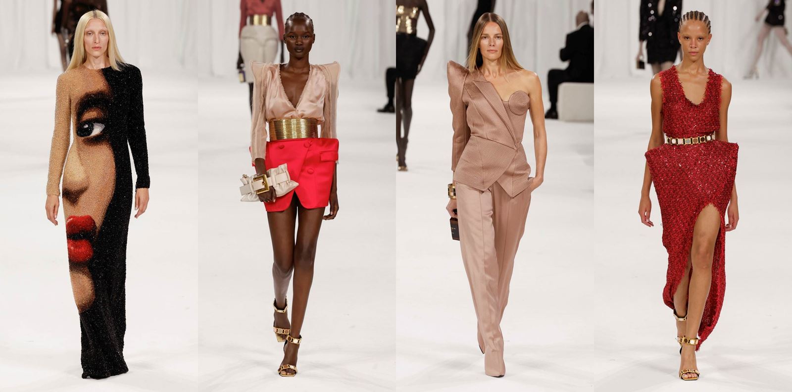 Моделите на Balmain не са за всеки вкус