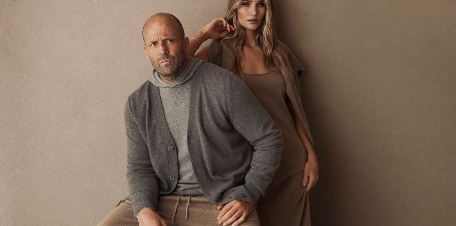 Джейсън Стейтъм и Роузи Хънтингтън-Уайтли отново заедно в името на модата