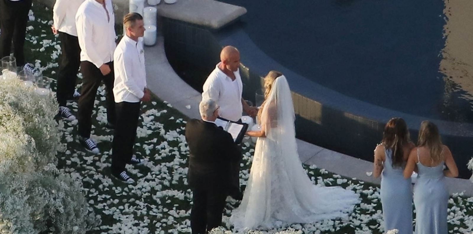 Доминик Пърсел се ожени за майката на Майли Сайръс