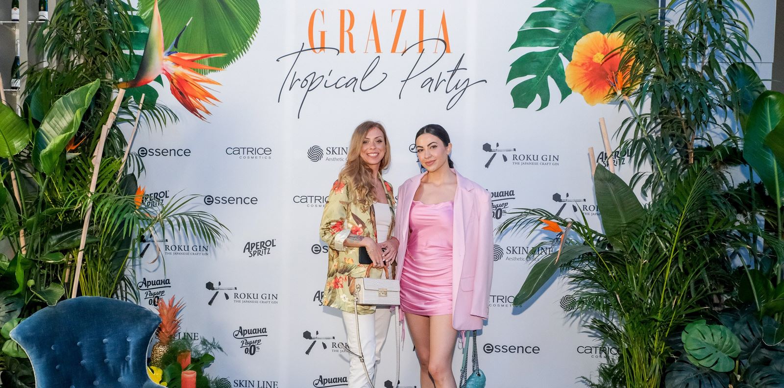 Разбира се, че стартирахме лятото с GRAZIA Tropical Party