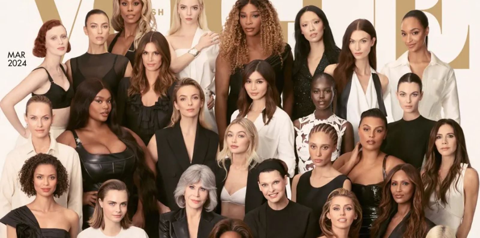 Британският VOGUE събра на корицата си 40 модни икони