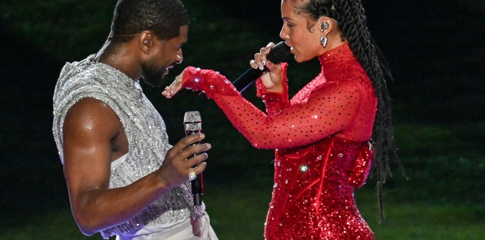 Шоуто на Алиша Кийс и Ъшър бяха черешката на тортата на Super Bowl