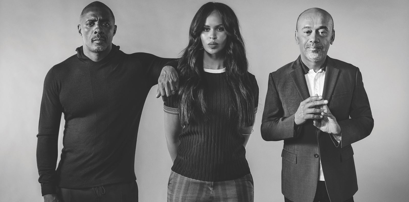 Сабрина и Идрис Елба представят дизайнерска колаборация с Christian Louboutin