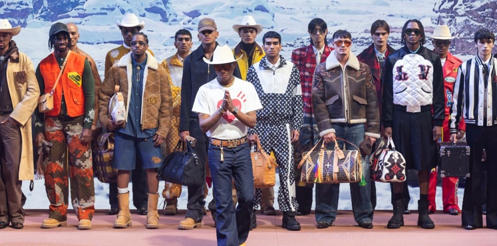 Фарел Уилямс и Louis Vuitton откриха Седмицата на модата в Париж