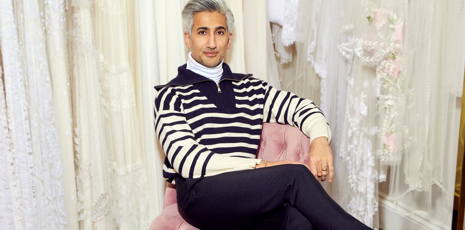 Тан Франс знае кога да кажете ДА на булчинската рокля