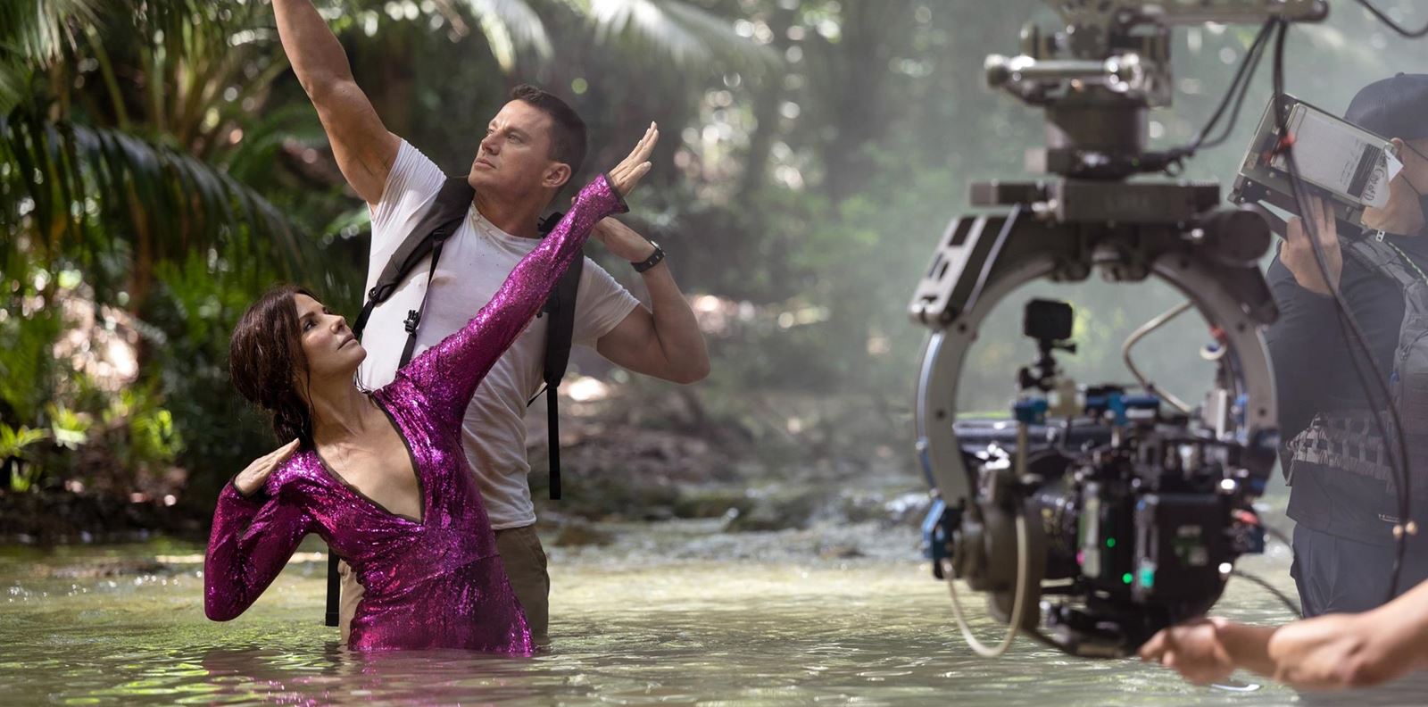 Чанинг Тейтъм и Сандра Бълок ни водят зад кулисите на "Изгубеният град"