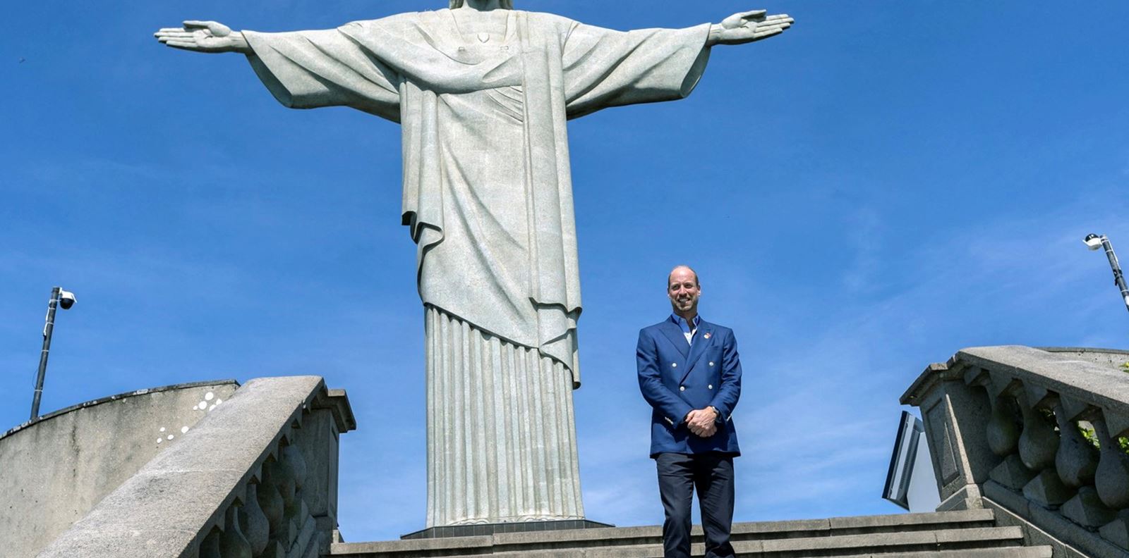 Принц Уилям по стъпките на Даяна в Рио де Жанейро