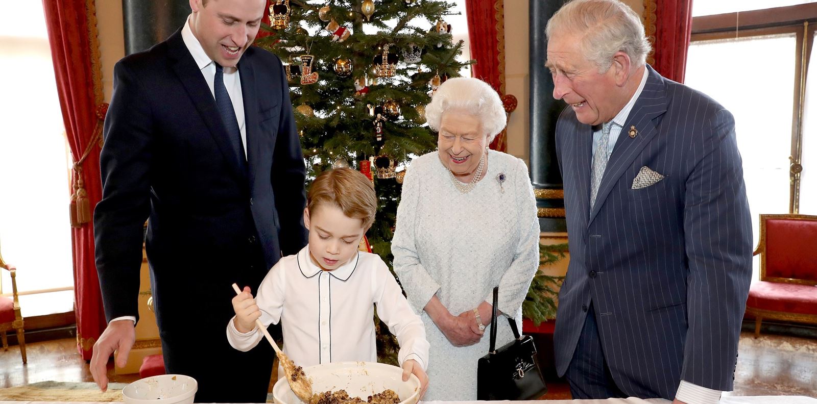 Коледният пудинг на кралското семейство е страшно вкусен