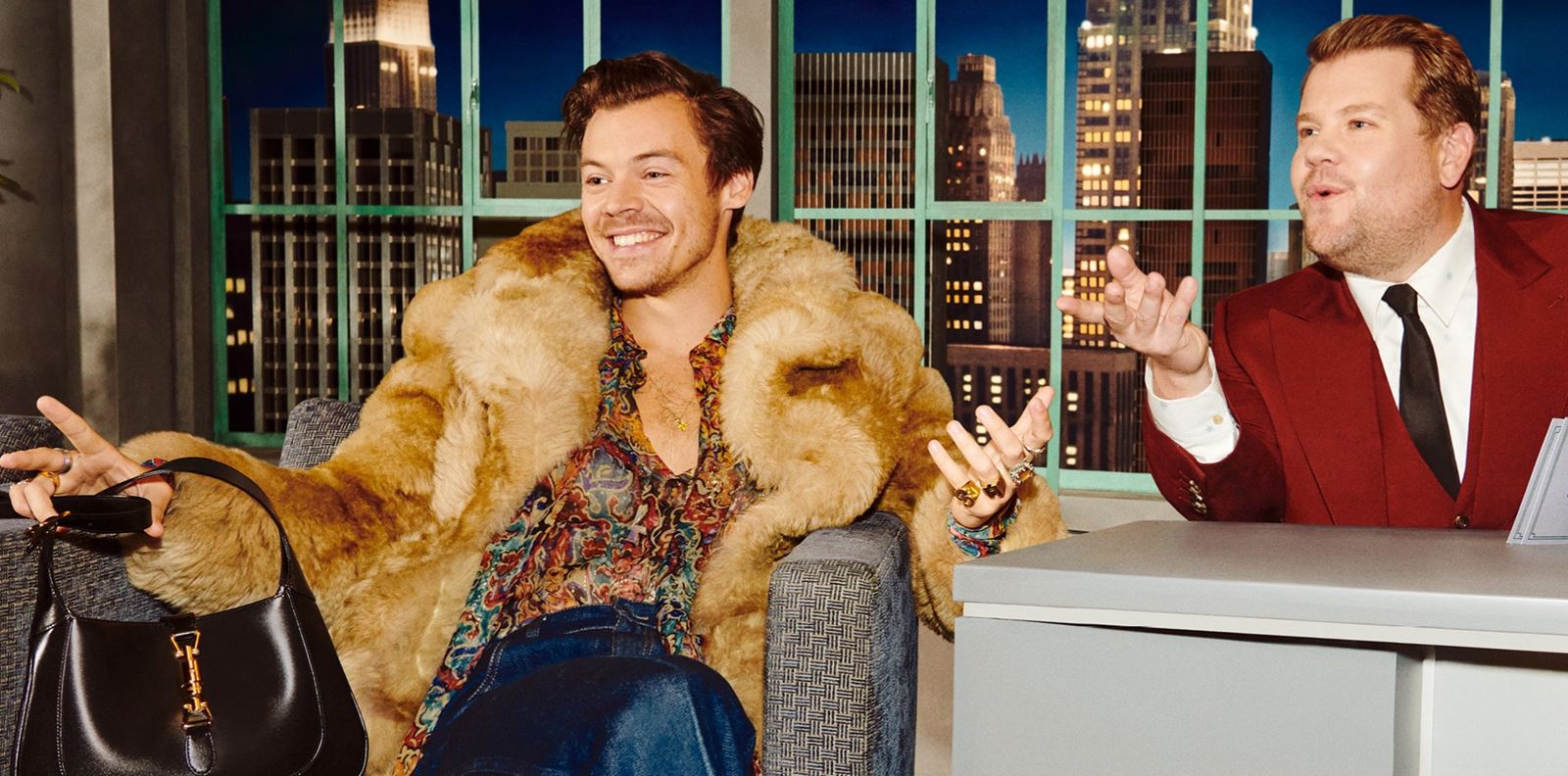 Gucci представи новата си кампания... с токшоу