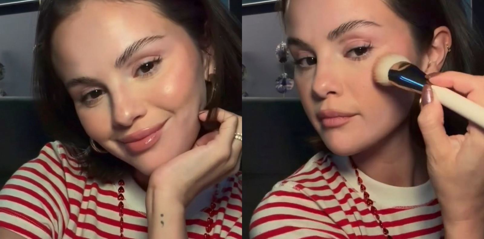 Less is more: гримът на Селена Гомес