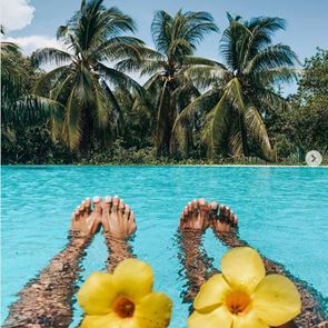 Как да запазите педикюра докато сте на морето