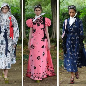 Минало срещу настояще <em>в</em> новата колекция <em>на</em> Erdem
