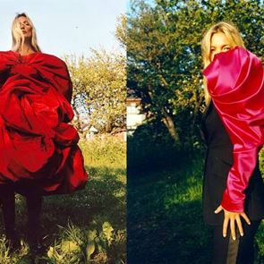 Английска роза: &lt;em>Кейт&lt;/em> &lt;em>Мос&lt;/em> в кампания на Alexander McQueen