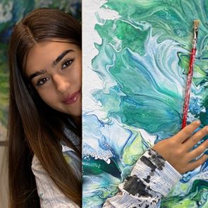 Елия от 4Magic представя първата си изложба