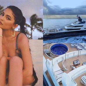 &lt;em>Кайли&lt;/em> &lt;em>Дженър&lt;/em> нае мегаяхта за 120 милиона долара. Вижте я!