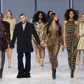 По-смелата страна на Balmain и Оливие Рустейн