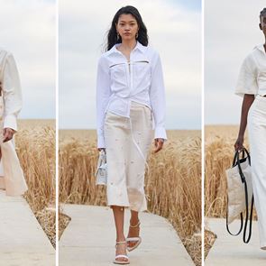 Романтичната страна на Jacquemus в житните поля на Франция