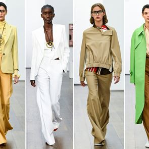 Цветният класически подход на Victoria Beckham (ГАЛЕРИЯ