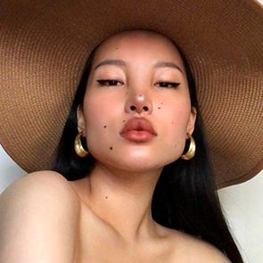 Моделът с извънземна красота