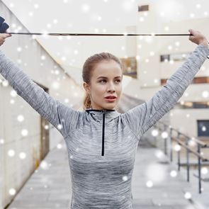 Влизаме във форма с кардио и коледна музика