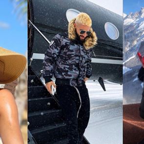 Кейти Пери, Рики Мартин, Ева Лонгория: Как звездите посрещнаха новата година