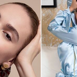 Вижте Лили Джеймс като Памела Андерсън