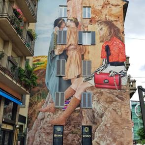„Антично&quot; улично изкуство в чест на новата колекция на &lt;em>Gucci&lt;/em>