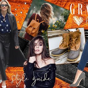 Факторът &quot;секси&quot;: кожени дрехи + есенно настроение