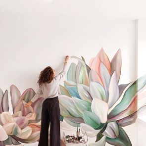 Цветни фрески за необикновен интериор