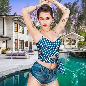 Заслужава си да разгледате новото имение на Майли Сайръс в Ел Ей