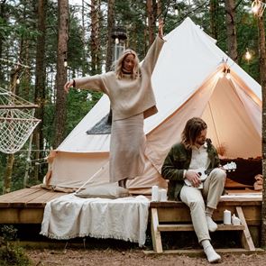 Glamping ваканцията (на звездите