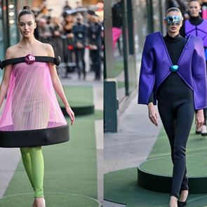 Pierre Cardin SS 2026: Модели от друга вселена