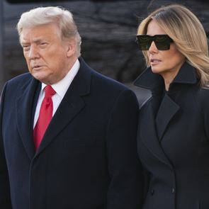 Мелания Тръмп се сбогува с Белия дом