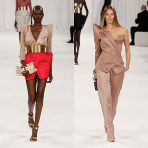 Моделите на Balmain не са за всеки вкус
