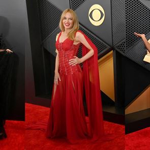 Най-добрите визии от червения килим на наградите &quot;&lt;em>Грами&lt;/em>&quot;