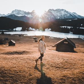 Отговорът на красивата кожа през зимата се намира в Алпите