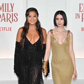 &lt;em>Лили&lt;/em> &lt;em>Колинс&lt;/em> и Ашли Парк блестят на премиерата на &quot;Emily in Paris&quot;