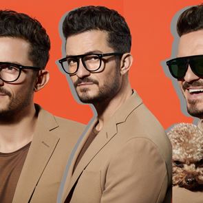 Орландо Блум заведе кучето си на Седмицата на модата в Милано