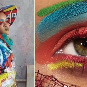 Всички цветове на дъгата: Риана засне корица на списание