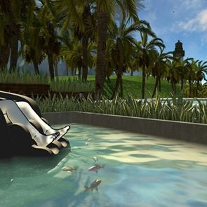 На масаж с виртуална реалност в Лос Анджелис