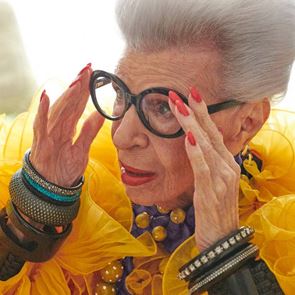 Айрис Апфел празнува 100 години в колаборация с H&amp;M