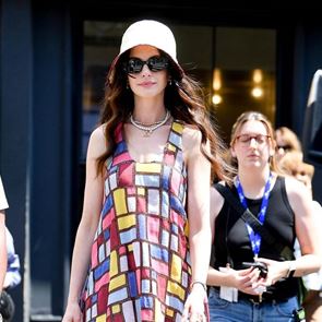 Първи поглед към Ан Хатауей и &quot;Дяволът носи Прада 2