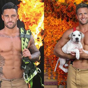 Календарът с австралийските пожарникари вече е факт