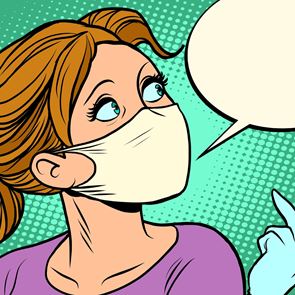 И вашата кожа ли не се разбира с маските