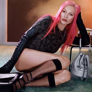 Кейт Мос се появи в розовата си ретро визия за Marc Jacobs