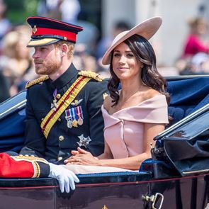 Меган и <em>Хари</em> разнасят храна по домовете за хора в нужда